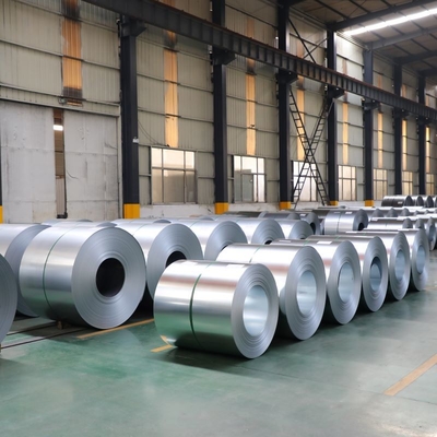 DX54D Aluzinc Galvalume Steel 600mm-1250mm การก่อสร้างเหล็กม้วนรีดเย็น