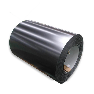 ISO9001 Black Prepainted Gi เหล็กม้วน Ppgi DX51D ใช้ในการก่อสร้าง
