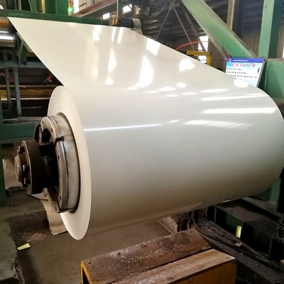 ASTM A792 Dx51d PE เคลือบ Prime PPGI PPGL บราซิล Ral9003 เหล็กม้วนเคลือบ Galvalume พร้อมฟิล์ม