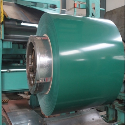 JIS 8-35 ไมครอนเคลือบ Galvalume Coils 850mm Ppgi และ Ppgl Roll