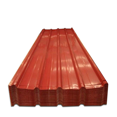 1.8- 5 เมตร PPGI แผ่นหลังคาเคลือบสี SGCC SGCH สีเคลือบ Gi Sheet