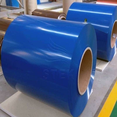 คอยล์เคลือบสีน้ำเงิน Ppgi 508mm 610mm