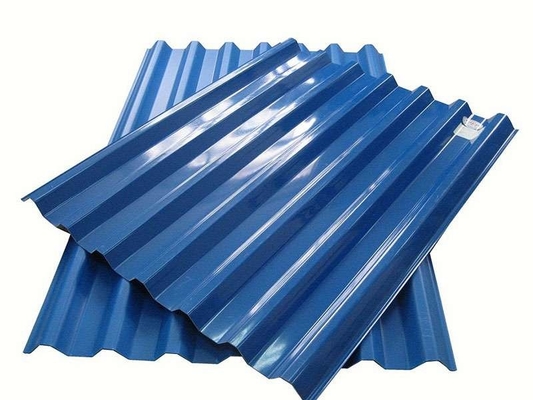 แผ่นหลังคาเหล็กเคลือบสี 0.125-2.5 มม. แผ่นหลังคาเหล็กเคลือบสี 35 ไมครอน
