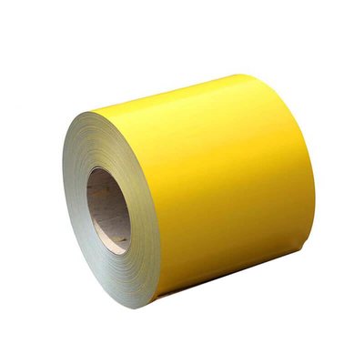 Z275-Z600 Ppgi ม้วนเหล็กชุบสังกะสีเคลือบสี G550 แผ่นเคลือบสี