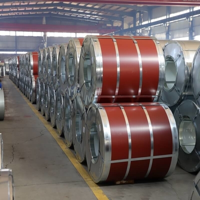 เหล็กม้วนรีดเย็น HRB60 GL เหล็กม้วน Zincalume ISO9001 เหล็กเคลือบสังกะสีเคลือบ