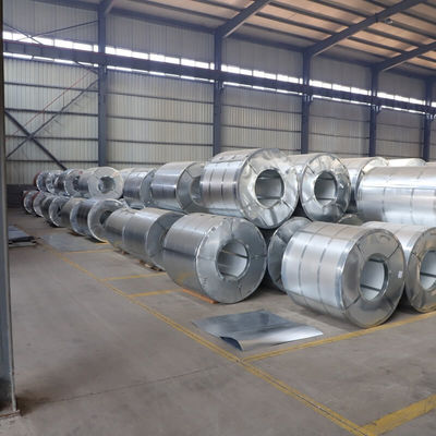 เหล็กแผ่นรีดร้อน Z275 Aluzinc Steel Coil 4mm GL ขดลวดเคลือบสังกะสี RAL สี 3-5 ตัน