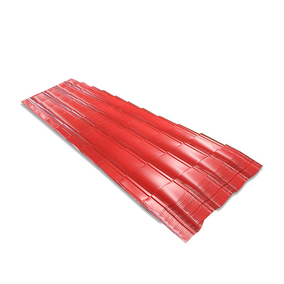 1.8- 5 เมตร PPGI แผ่นหลังคาเคลือบสี SGCC SGCH สีเคลือบ Gi Sheet