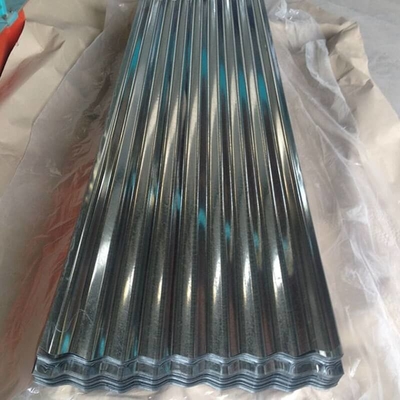 แผงหลังคาลูกฟูกเหล็กชุบสังกะสี ISO9001 1.2 มม