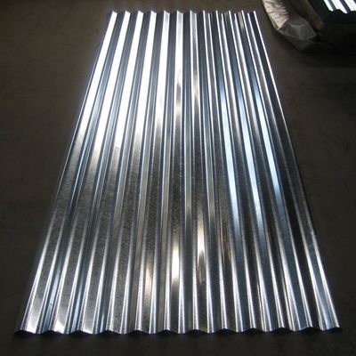 SGCH PPGI แผ่นหลังคาสังกะสี 10ft ISO9001 4x8 แผ่นเหล็กลูกฟูก