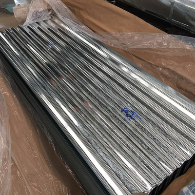 SASO แผ่นหลังคาลูกฟูกสังกะสี AISI ASTM Corrugated Gi Sheet Gauge 24