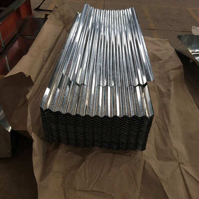 SASO แผ่นหลังคาลูกฟูกสังกะสี AISI ASTM Corrugated Gi Sheet Gauge 24