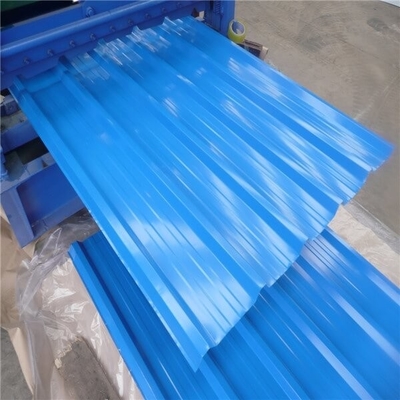 แผ่นหลังคาเหล็กเคลือบสี 0.125-2.5 มม. แผ่นหลังคาเหล็กเคลือบสี 35 ไมครอน