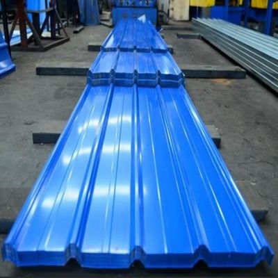 AZ20-AZ160 แผงหลังคาเหล็กสีดำผง 7-30um แผ่นเคลือบสีRAL