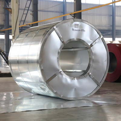 TS550GD HRB60 GI เหล็กม้วนชุบสังกะสี ASTM-A653 ISO9001