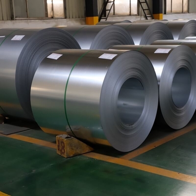 ISO9001 G550 GL เหล็กม้วน 600mm-1500mm Galvalume Steel Coils เอฟเฟกต์ความงามสูง