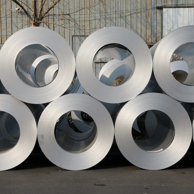 Az100 เหล็กม้วน Galvalume แบบจุ่มร้อน ISO9001 AiSi Big Regular GL Coil