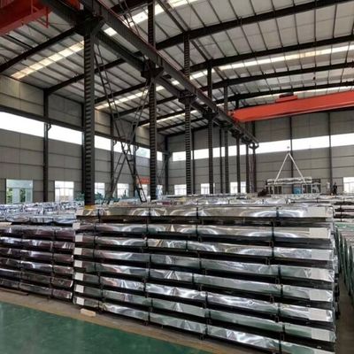 G3302 แผ่นเหล็กชุบสังกะสี JIS G3302 โลหะชุบสังกะสี 4x8 2.5-3 Tons