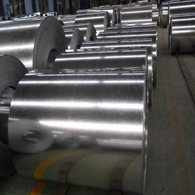 อาคาร 610 มม. GI เหล็กม้วน ASTM A653 เหล็กแผ่นรีดร้อนชุบสังกะสีม้วน