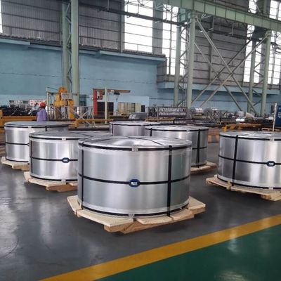 SPCC ISO9001 GI เหล็กม้วน 508 มม. ม้วนเหล็กชุบสังกะสีสำหรับแผ่นหลังคา