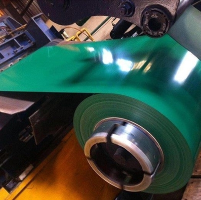 JIS 8-35 ไมครอนเคลือบ Galvalume Coils 850mm Ppgi และ Ppgl Roll
