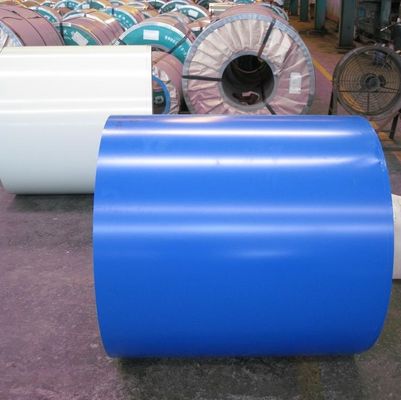 RAL CGCC PPGI ม้วน ASTM แผ่นเหล็กชุบสังกะสีเคลือบสีและคอยส์