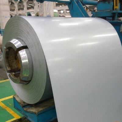ASTM A792 Dx51d PE เคลือบ Prime PPGI PPGL บราซิล Ral9003 เหล็กม้วนเคลือบ Galvalume พร้อมฟิล์ม
