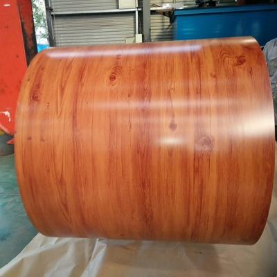 เหล็กเคลือบสังกะสีเคลือบสี 5-10um ด้านหลังเคลือบ ID 508/610mm