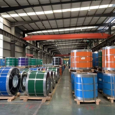 โกลเด้น SGCC Prepainted เหล็กม้วน เคลือบสี Ppgl เหล็กม้วนแบน
