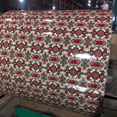 CE HRB85 PPGI เคลือบม้วน CGCC SGCC PPGL Prepainted Gi เหล็กม้วน