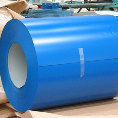 เหล็กเคลือบสังกะสีเคลือบสี 5-10um ด้านหลังเคลือบ ID 508/610mm